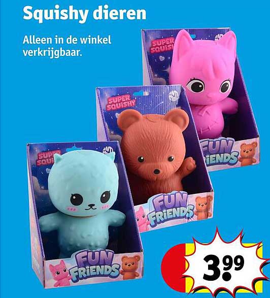 Squishy dieren