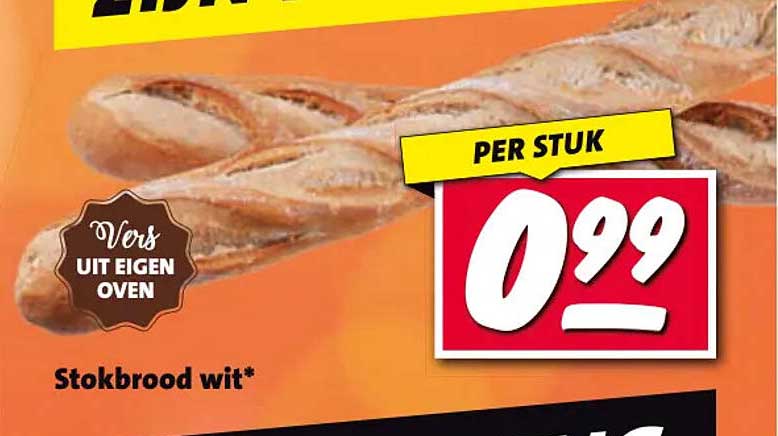 Stokbrood wit*