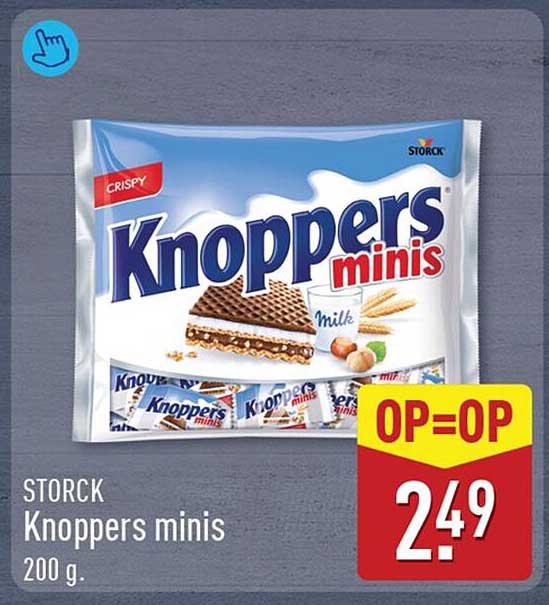 STORCK Knoppers minis 200 g OP=OP