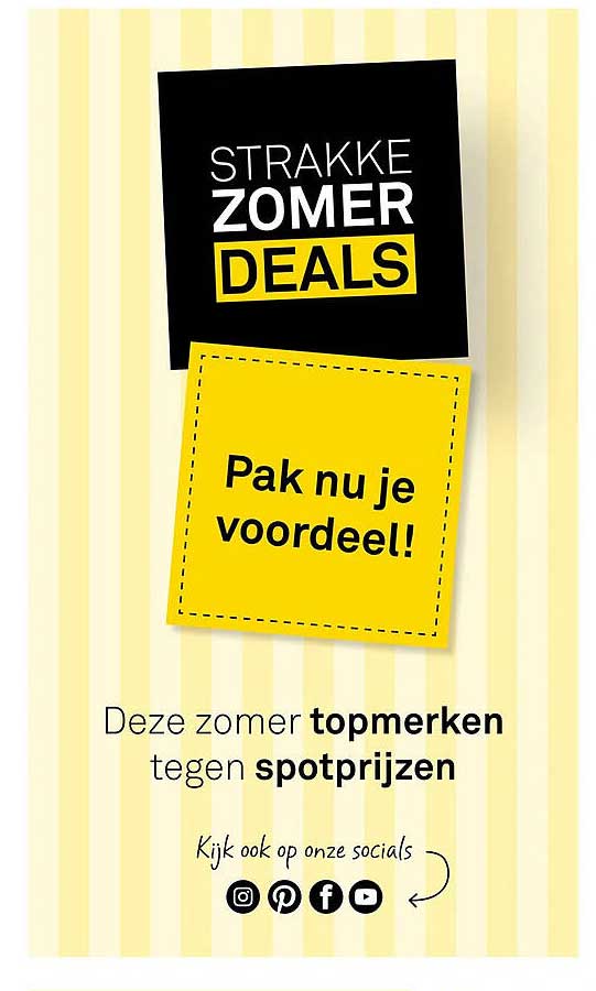 STRAKKE ZOMER DEALS