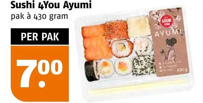 Sushi 4You Ayumi pak à 430 gram
