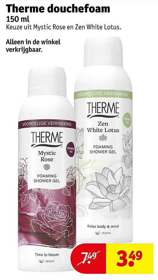 Therme douchefoam 150 ml