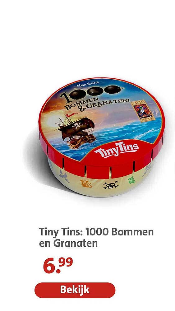 Tiny Tins: 1000 Bommen en Granaten