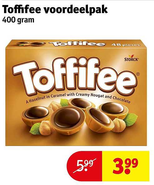 Toffifee voordelpak 400 gram