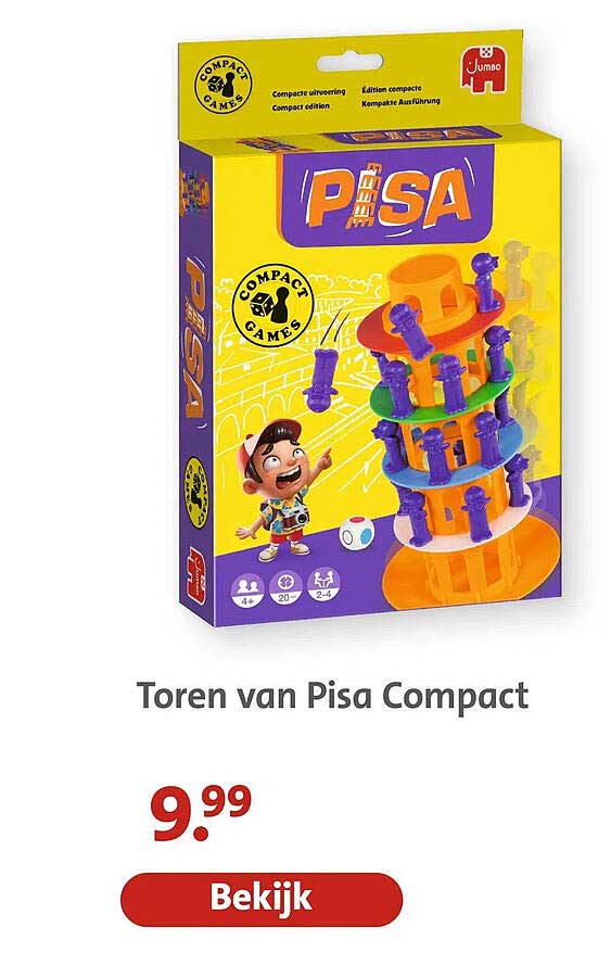 Toren van Pisa Compact