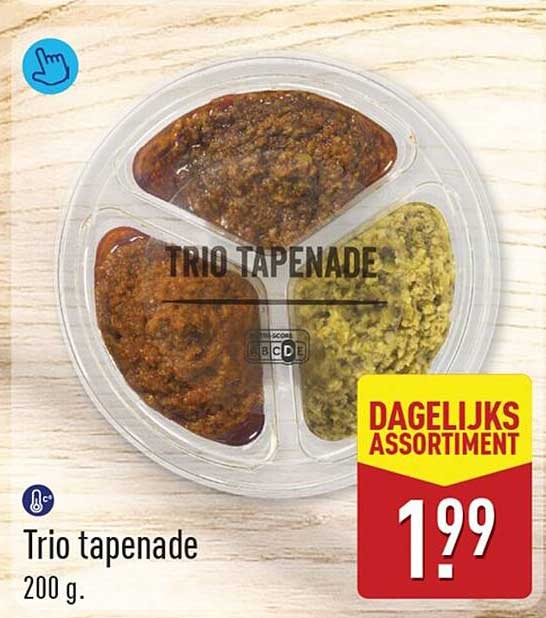 Trio tapenade