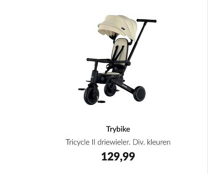 Trybike Tricycle II driewieler. Div. kleuren