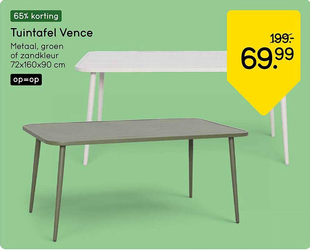 Tuintafel Vence