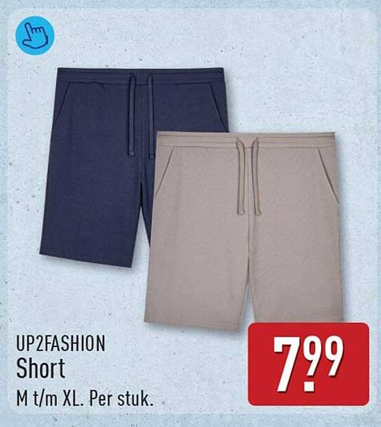 UP2FASHION Short M t/m XL. Per stuk.