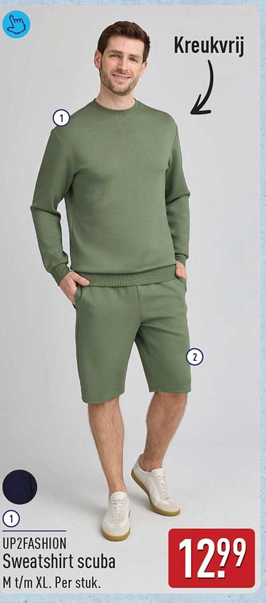 UP2FASHION Sweatshirt scuba