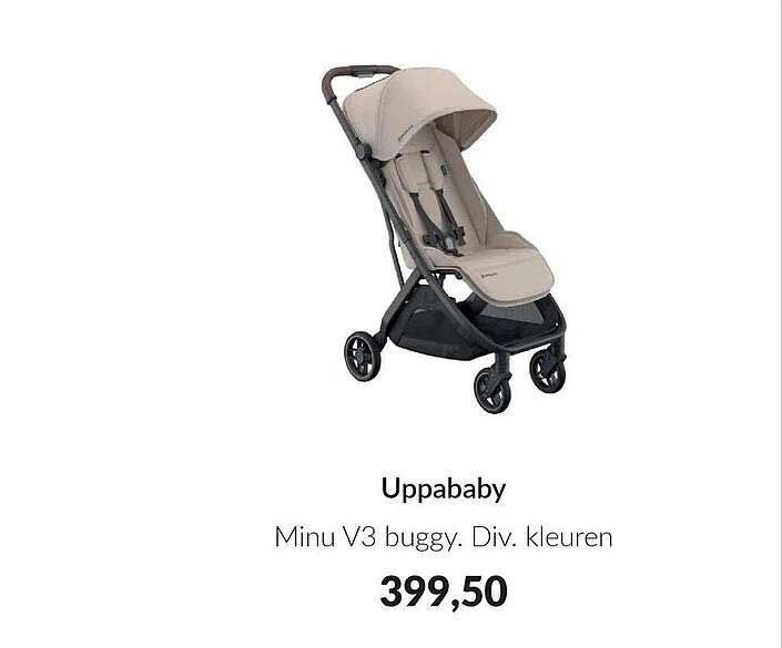 Uppababy Minu V3 buggy. Div. kleuren