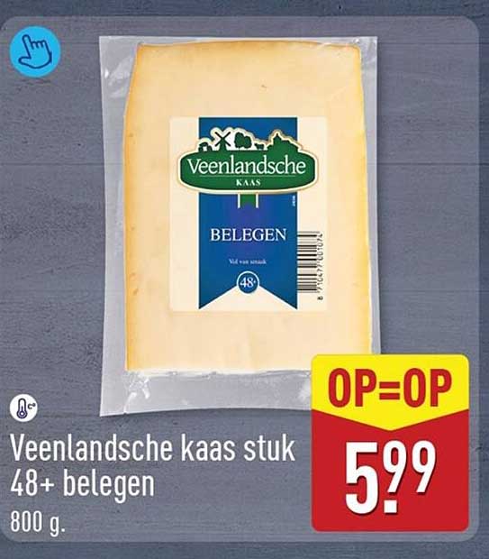 Veenlandse kaas stuk 48+ belegen