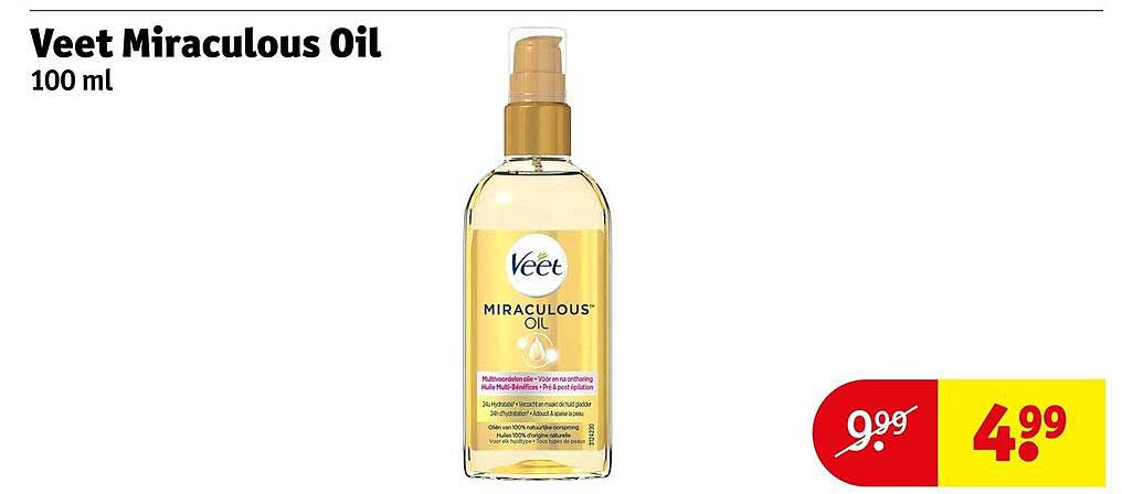Veet Miraculous Oil 100 ml