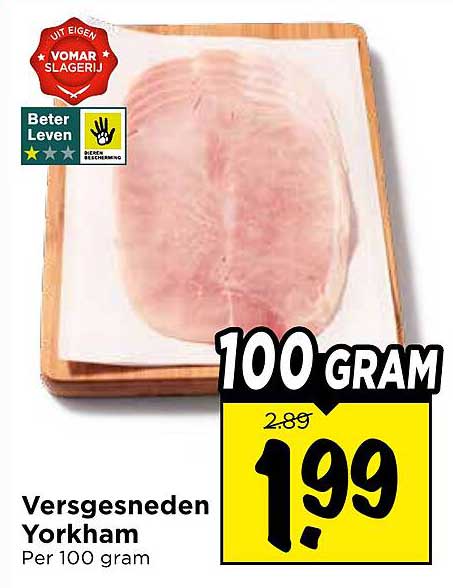 Versgesneden Yorkham
