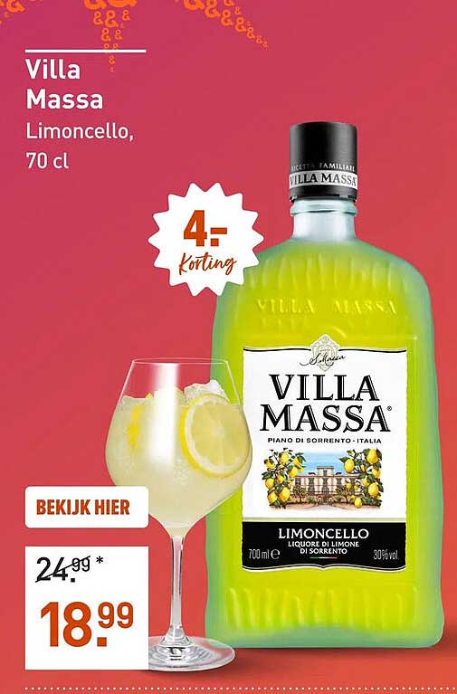 Villa Massa Limoncello, 70 cl