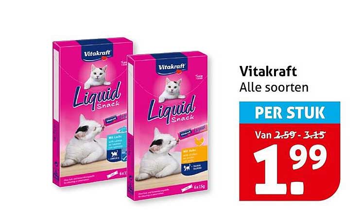 Vitakraft Alle soorten PER STUK