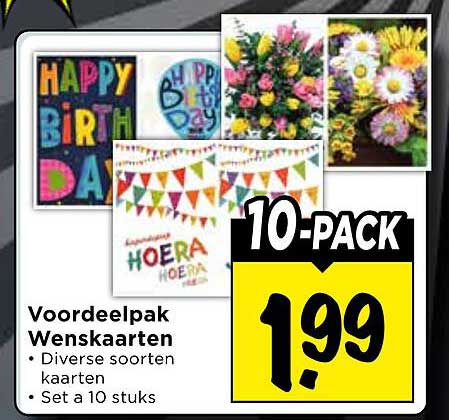 Voordeelpak Wenskaarten