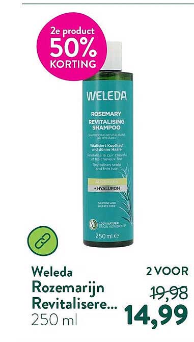 Weleda Rozemarijn Revitalisere... 2e product 50% KORTING