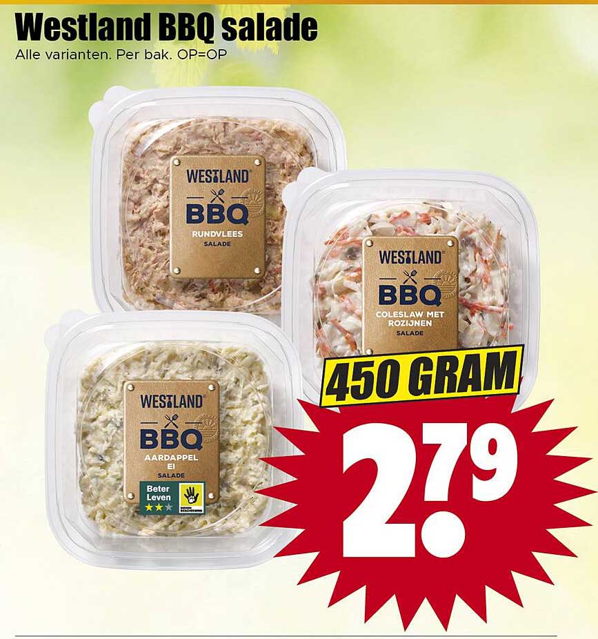 Westland BBQ salade