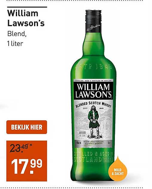 William Lawson's Blend, 1 liter