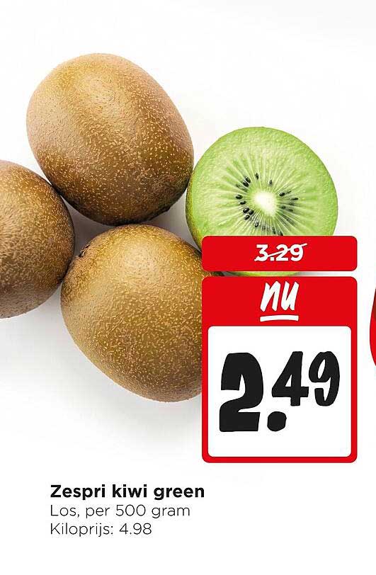 Zespri kiwi green
