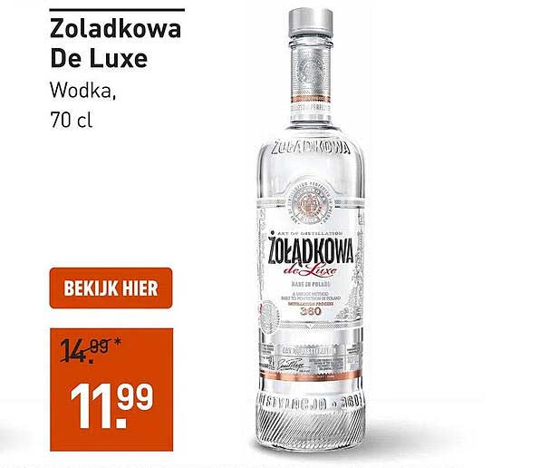 Zoladkowa De Luxe Wodka, 70 cl