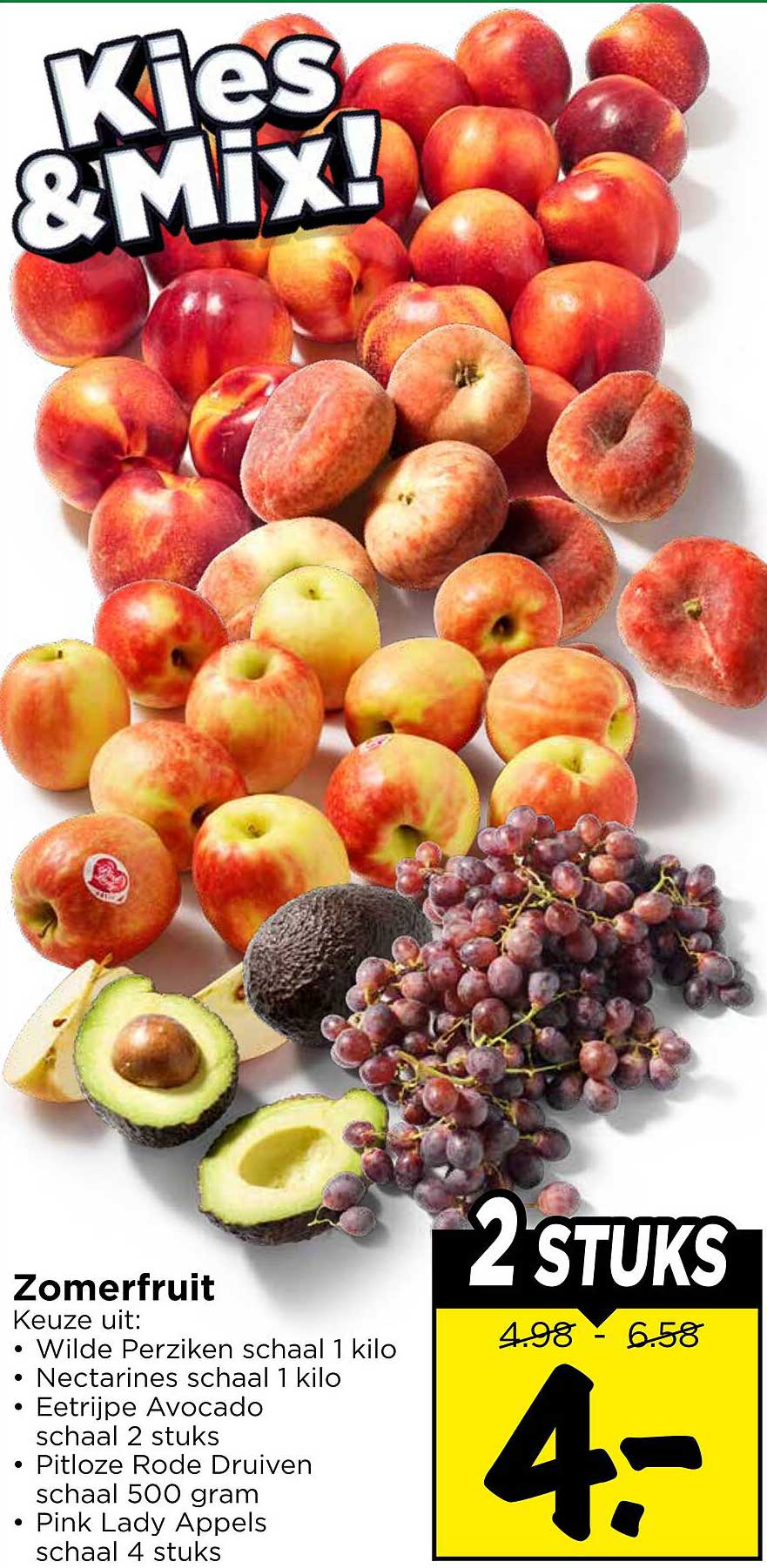 Zomerfruit 2 stuks