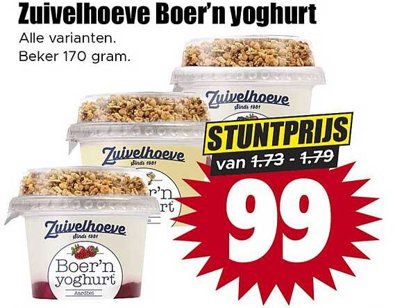 Zuiwelhoeve Boer’n yoghurt
