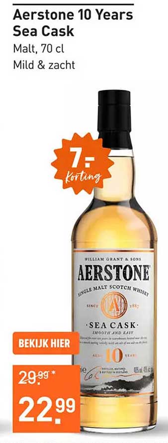 Aerstone 10 Years Sea Cask