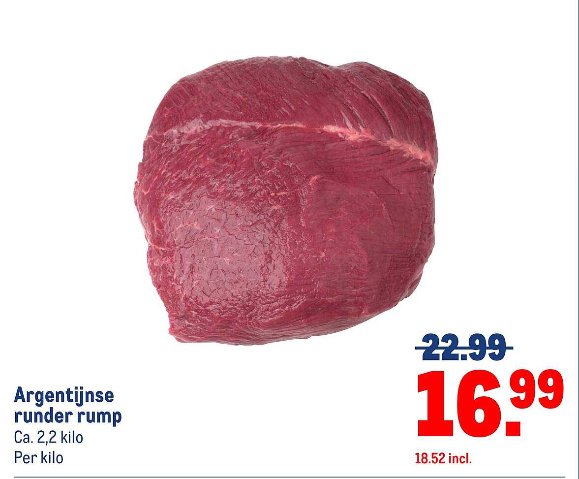 Argentijnse runder rump