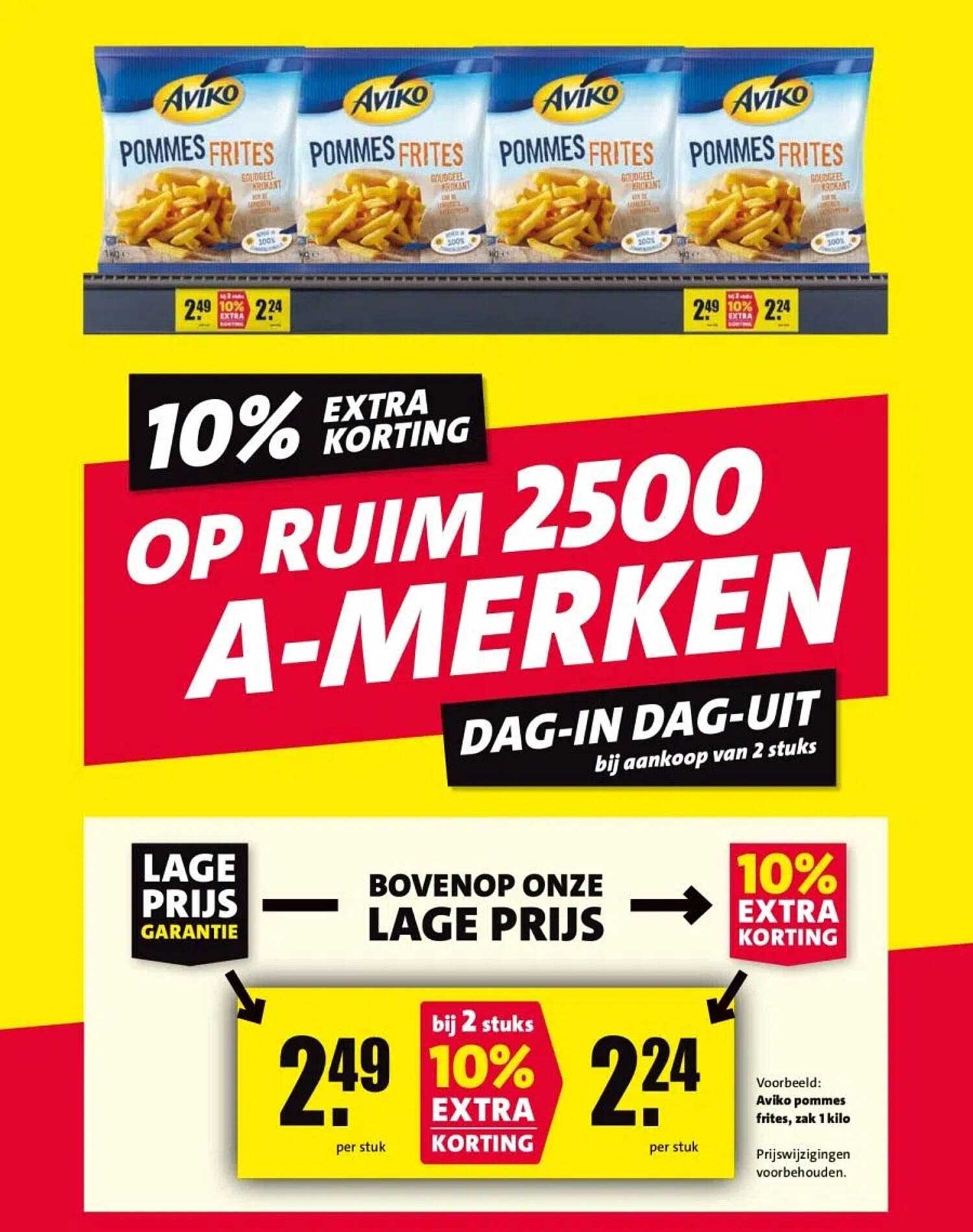 Aviko Pommes Frites - 10% Extra Korting