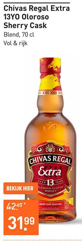 Chivas Regal Extra 13YO Oloroso Sherry Cask