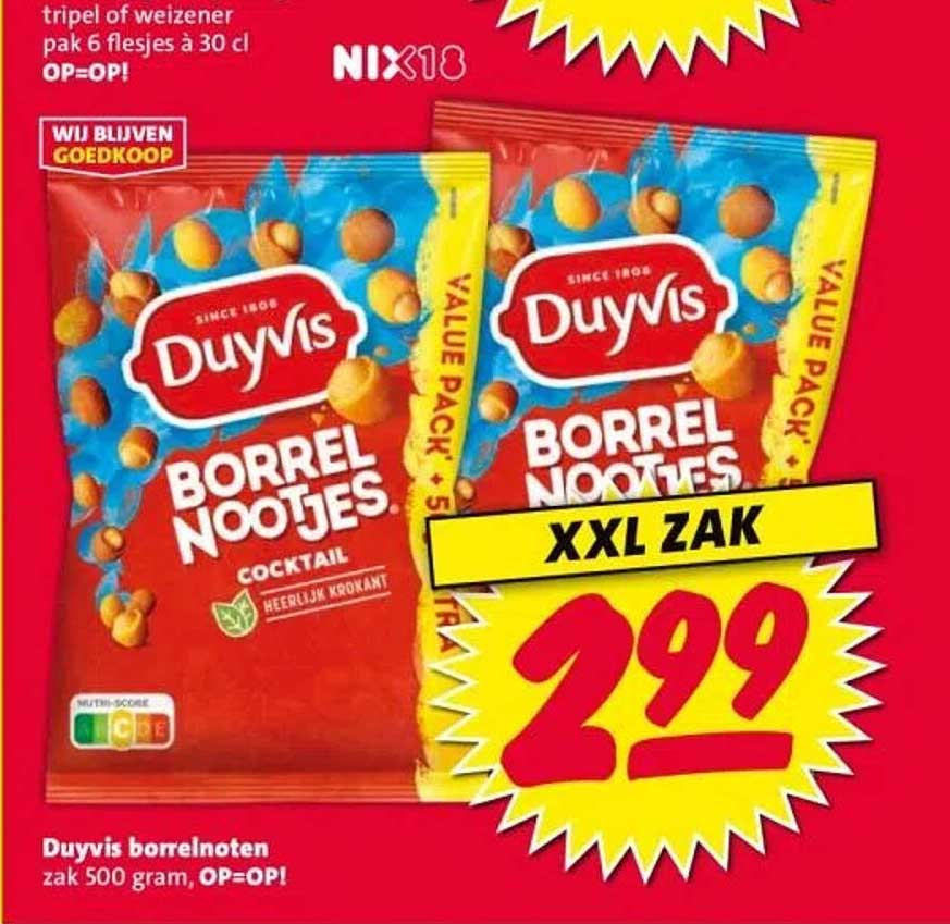 Duyvis Borrelnootjes Cocktail 500 gram