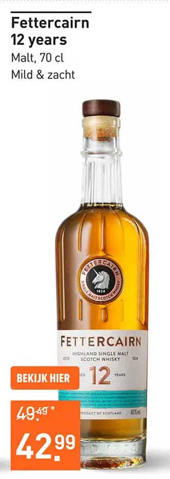 Fettercairn 12 years