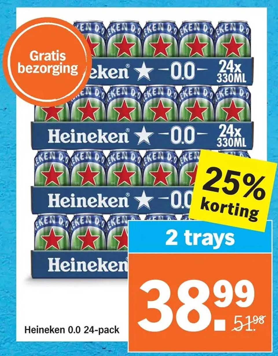 Heineken 0.0 24-pack