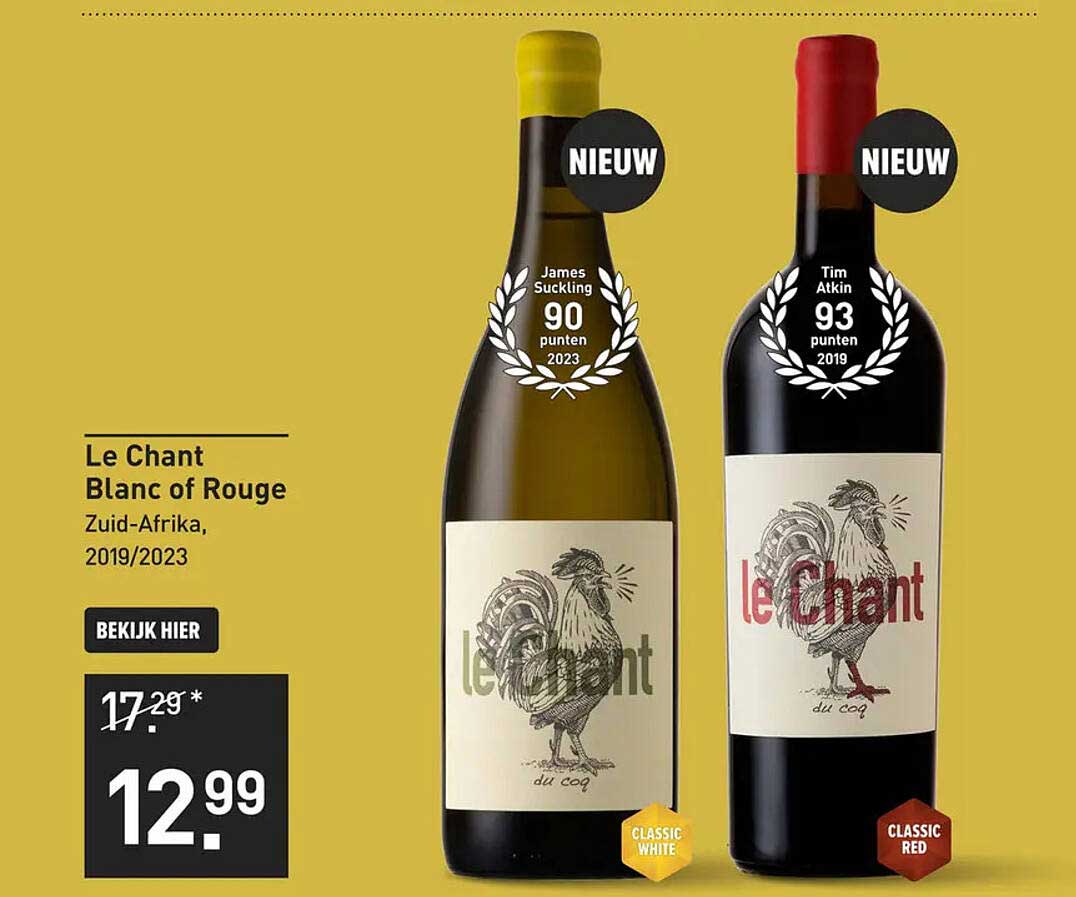 Le Chant Blanc of Rouge Zuid-Afrika, 2019/2023