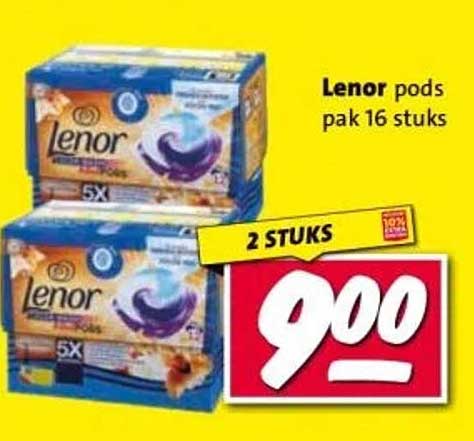 Lenor pods pak 16 stuks