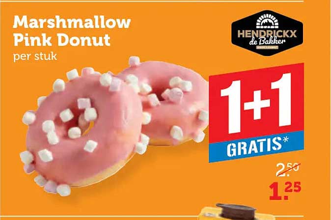 Marshmallow Pink Donut