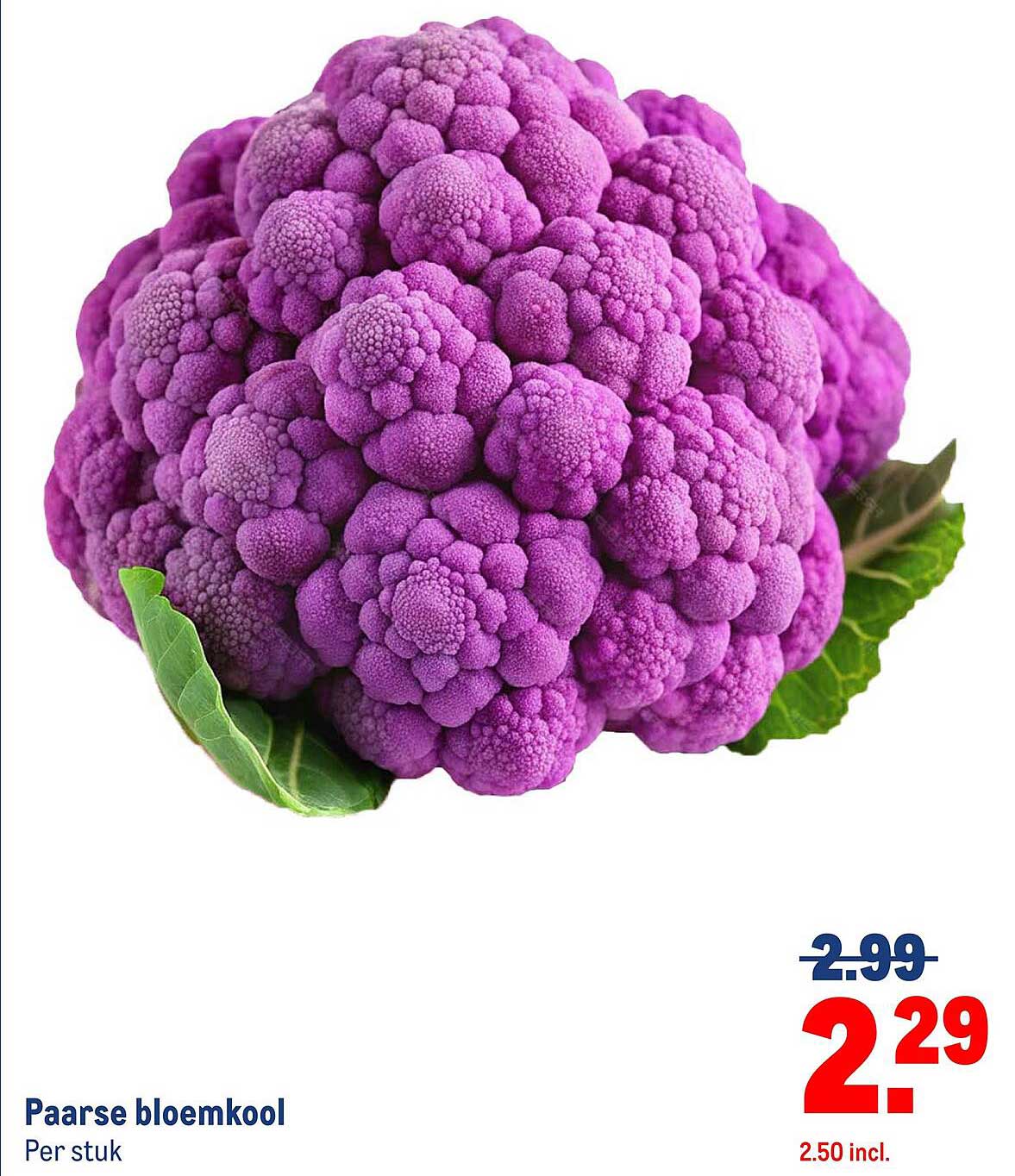 Paarse bloemkool