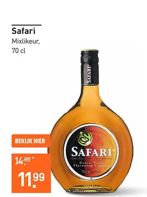 Safari Mixlikeur, 70 cl