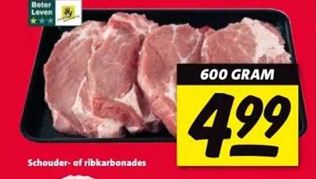 Schouder- of ribkarbonades