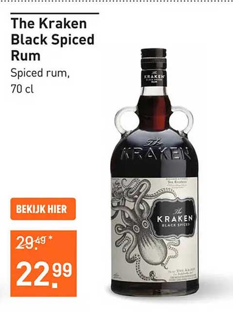 The Kraken Black Spiced Rum