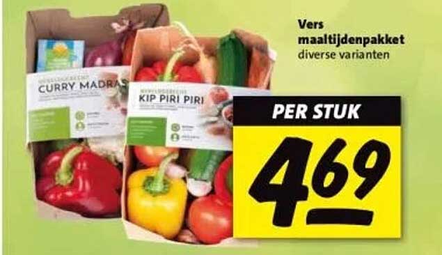 Vers maaltijddenpakket diverse varianten