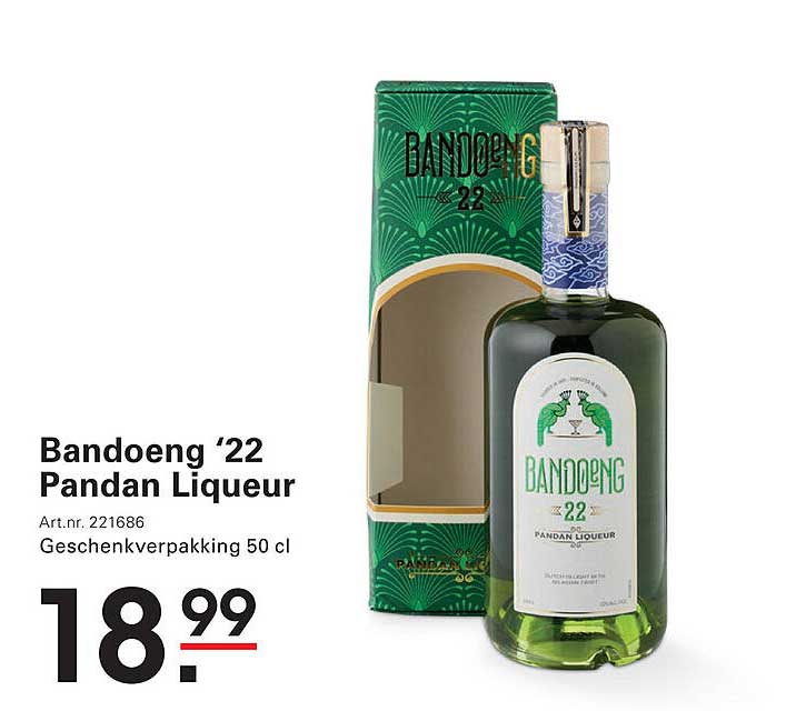 Bandoeng ‘22 Pandan Liqueur