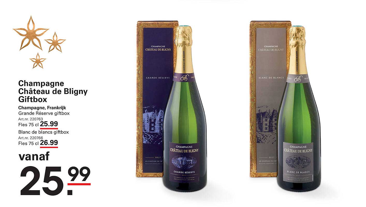 Champagne Château de Bligny Giftbox
