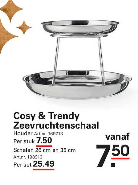 Cosy & Trendy Zeevruchtenschaal