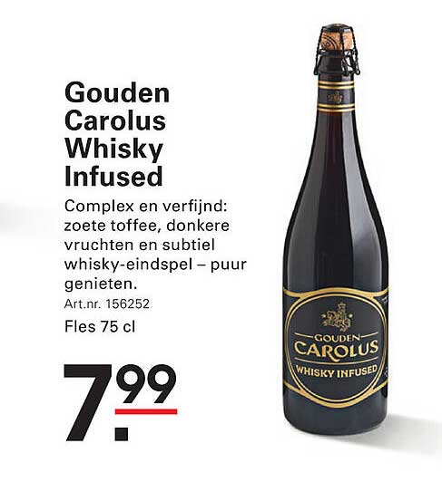 Gouden Carolus Whisky Infused