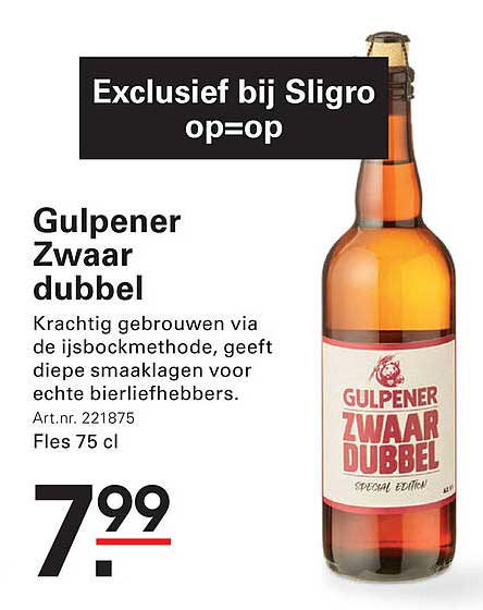 Gulpener Zwaar dubbel