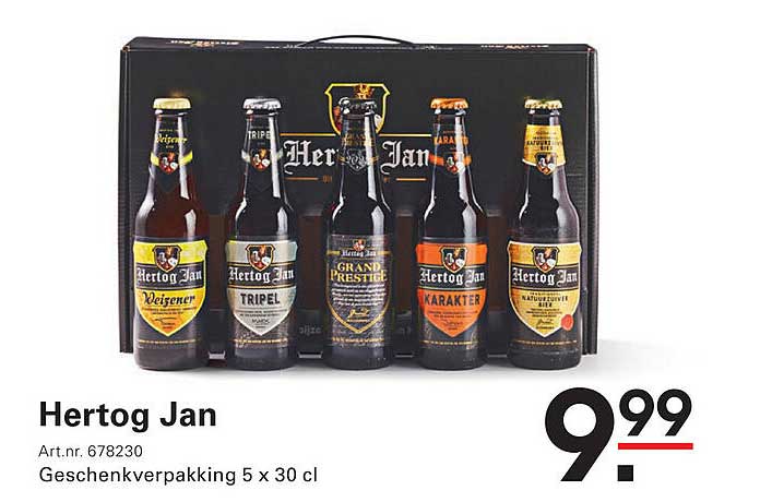 Hertog Jan Geschenkverpakking 5 x 30 cl