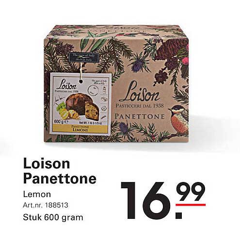 Loison Panettone Lemon